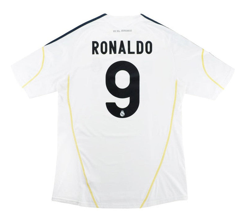 Camisola Retro 2009-10 Real Madrid Home Shirt Ronaldo